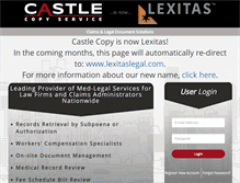 Tablet Screenshot of castlecopy.com